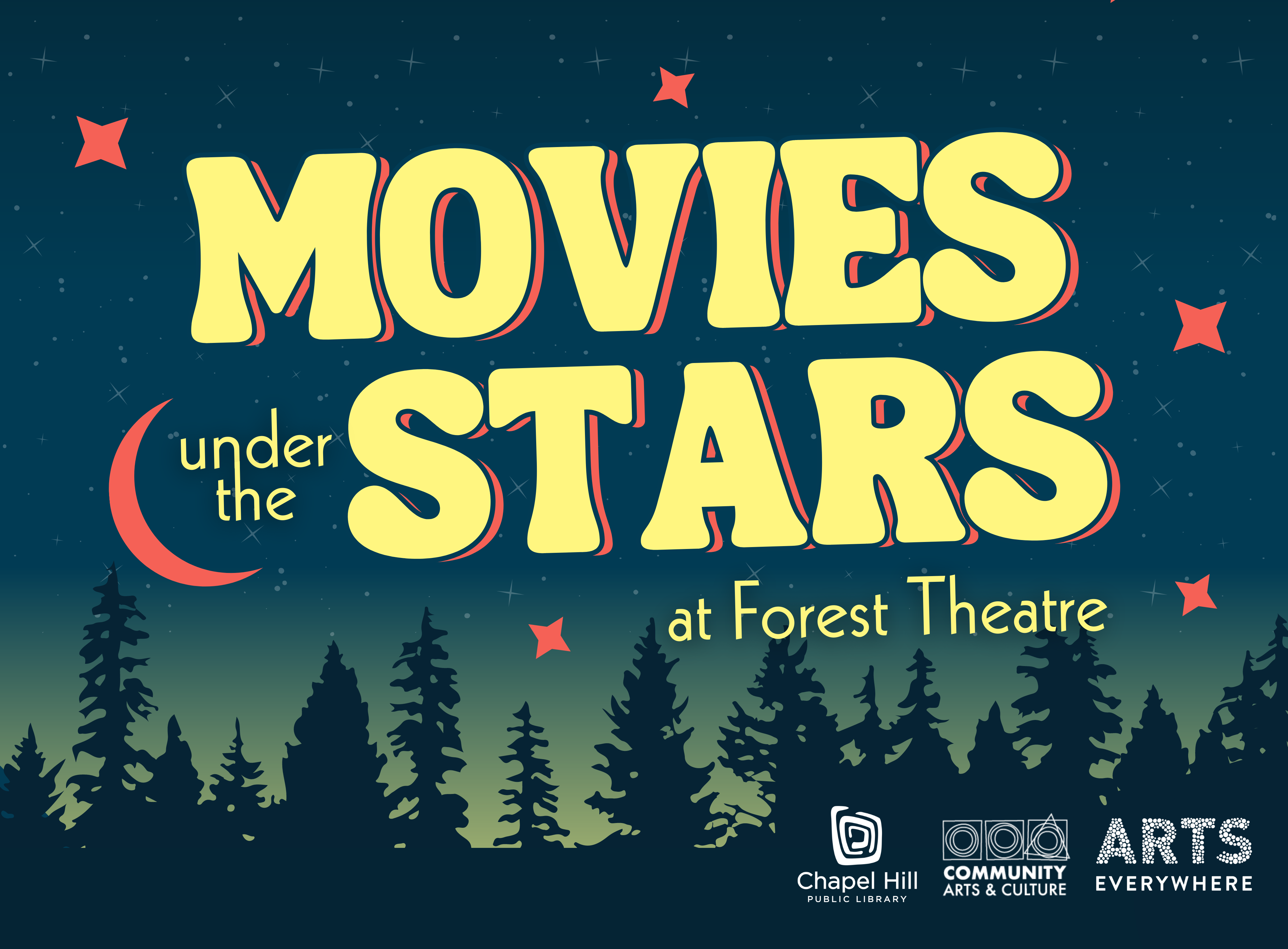 Movies Under the Stars Chapel Hill Public Library